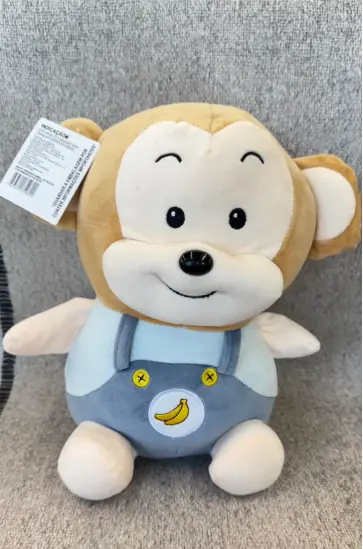 Pelucia Macaco Roupinha 25cm B600 68 Banana Toys