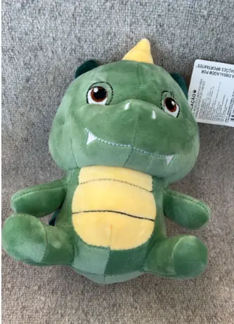 Pelucia Dinossauro Asa Brilhante B600 77 Banana Toys