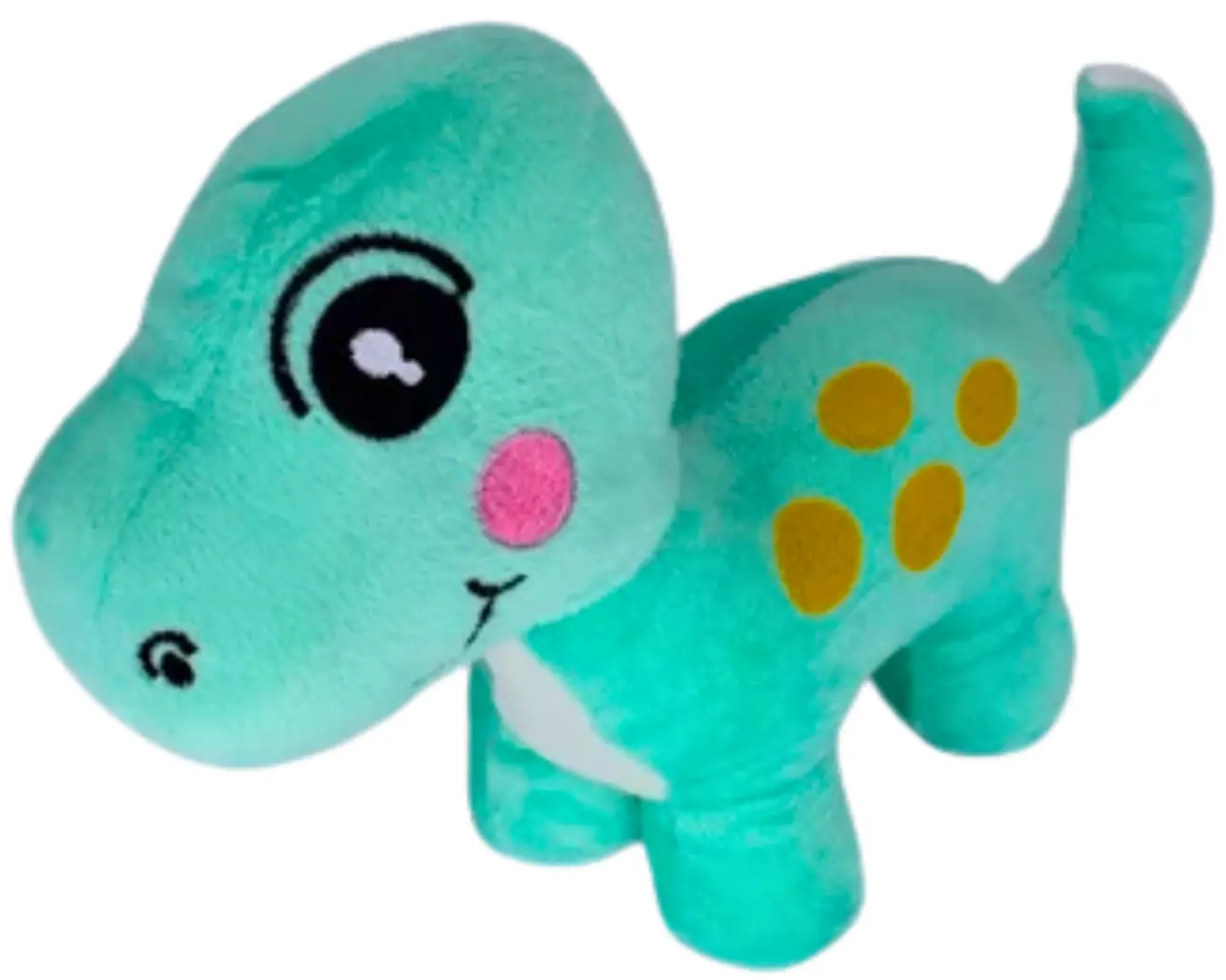 Brinquedo Pet Pelucia Dinossauro Amarelo P100 187 Banana Toys