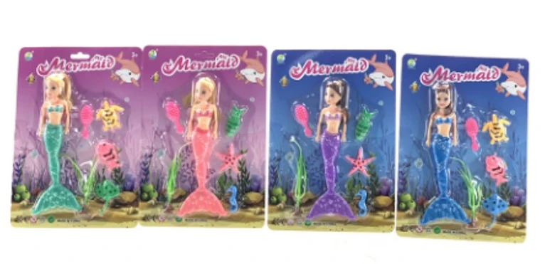 Boneca Sereia Acessorios 353b 2 Banana Toys