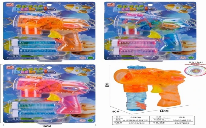 Maquina Bolha Sabao Luz 889 3a Banana Toys