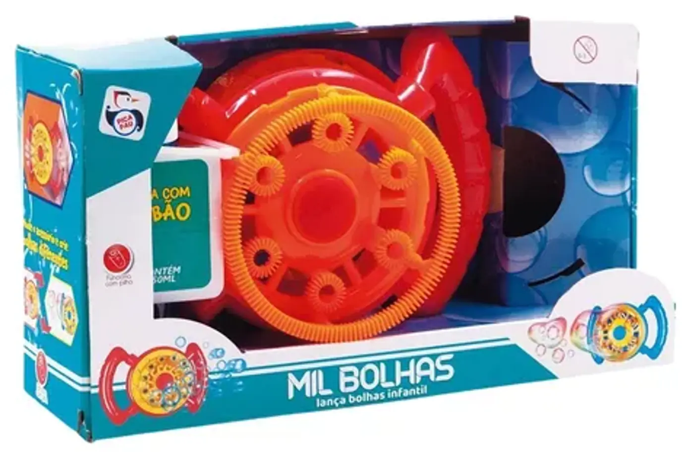 Maquina Bolha Sabao 75 5 Banana Toys
