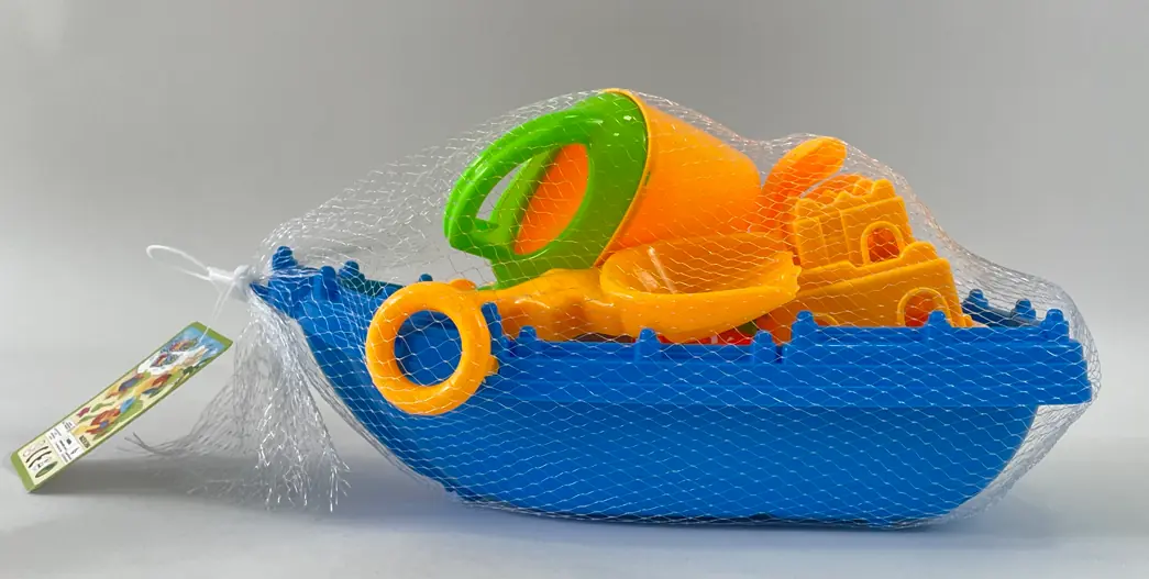 Kit Praia Balde Acessorios 7pcs 726 74 Banana Toys
