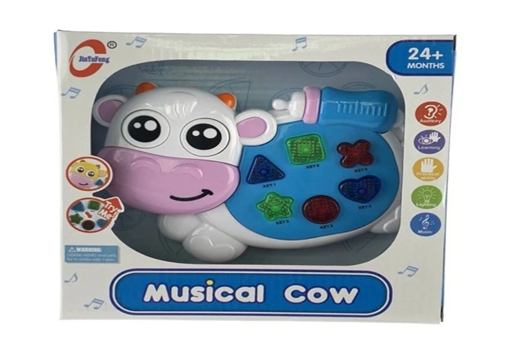 Vaquinha Musical Infantil 1026 Banana Toys