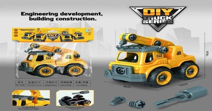 Caminhao Construcao Rc334b Banana Toys