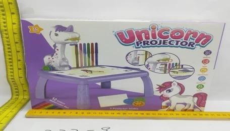 Mesa Infantil Luz Som Unicornio 222 9 Banana Toys