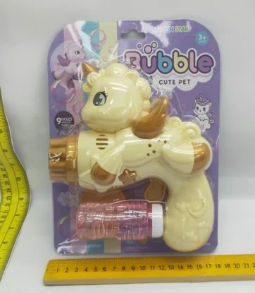 Maquina Bolha Sabao Unicornio 307 1 Banana Toys