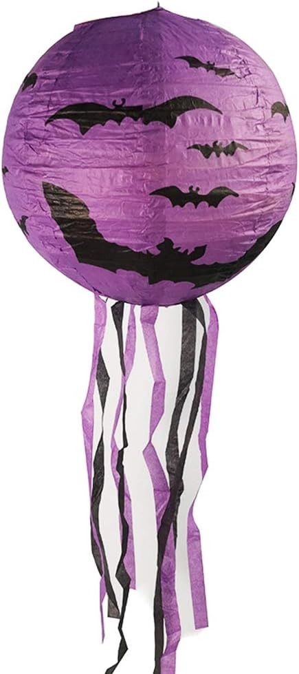 Lanterna Papel Halloween 35cm Ih1 64 Banana Toys