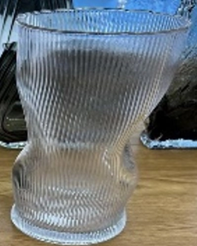 Vaso Vidro 30cm Nmp380 Banana Toys