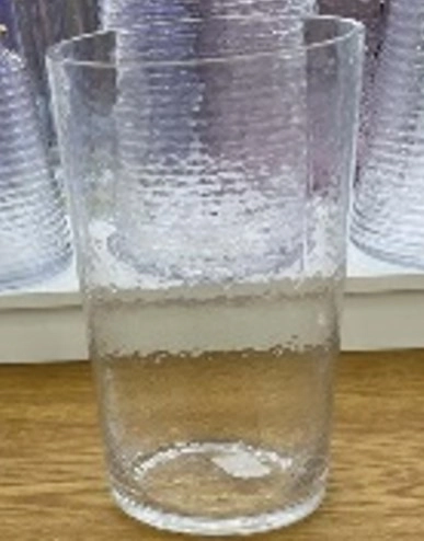 Vaso Vidro 30x10cm Nmp388 Banana Toys