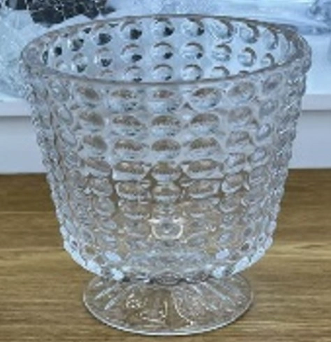 Vaso Vidro Taca 11x18cm Nmp391 Banana Toys