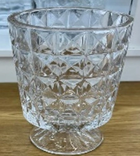 Vaso Vidro Taca 11x18cm Nmp392 Banana Toys