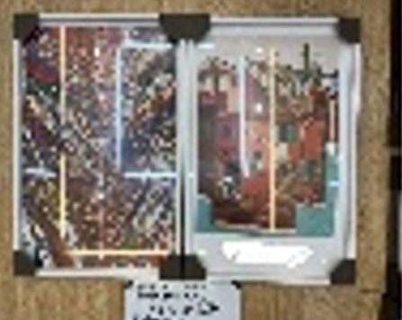 Quadro Moldura Madeira 41x61cm Nmp265 Banana Toys