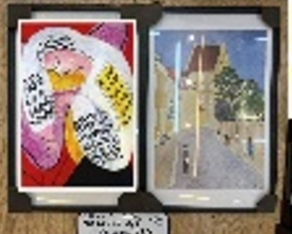Quadro Moldura Madeira 41x61cm Nmp266 Banana Toys