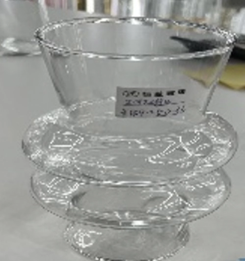 Vaso Vidro 11x20cm Nmp306 Banana Toys
