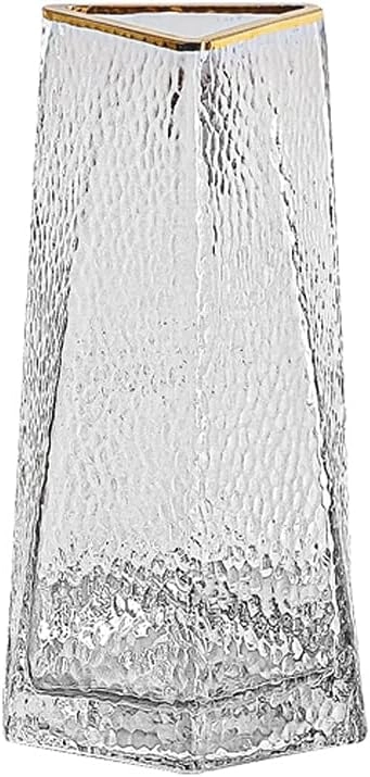 Vaso Vidro Triangular 13x22.5cm Nmp309 Banana Toys