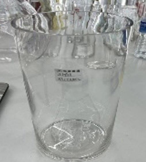 Vaso Vidro 15x30cm Nmp312 Banana Toys