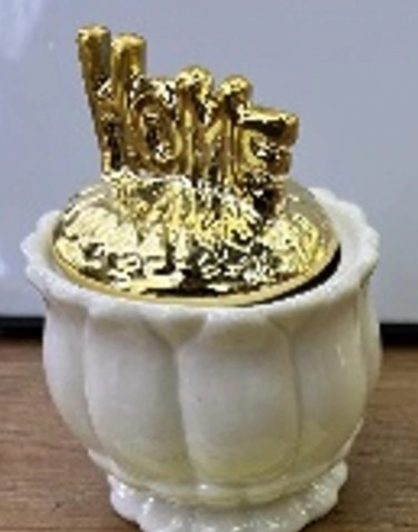 Porta Joia Home Ceramica 8x11cm Nmp048 Banana Toys