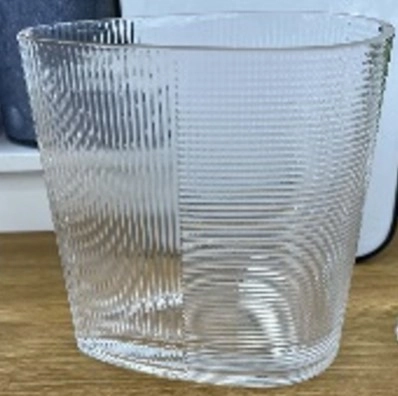 Vaso Vidro 20cm Nd151 Banana Toys
