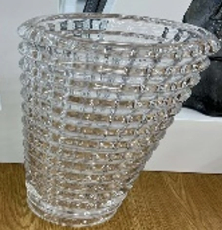Vaso Vidro 14x28cm Nd170 Banana Toys