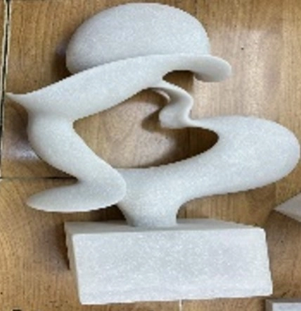Escultura Decorativa Resina 51cm Nd067 Banana Toys