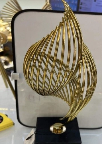 Escultura Concha Metal 22cm Nd103 Banana Toys