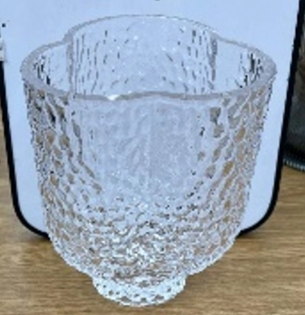 Vaso Vidro 24cm Nd117 Banana Toys