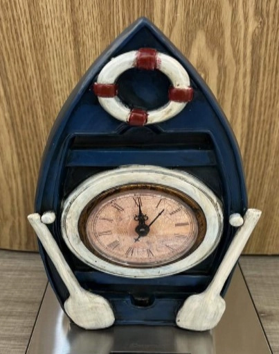 Relogio Barco Resina 27cm Nd004 Banana Toys