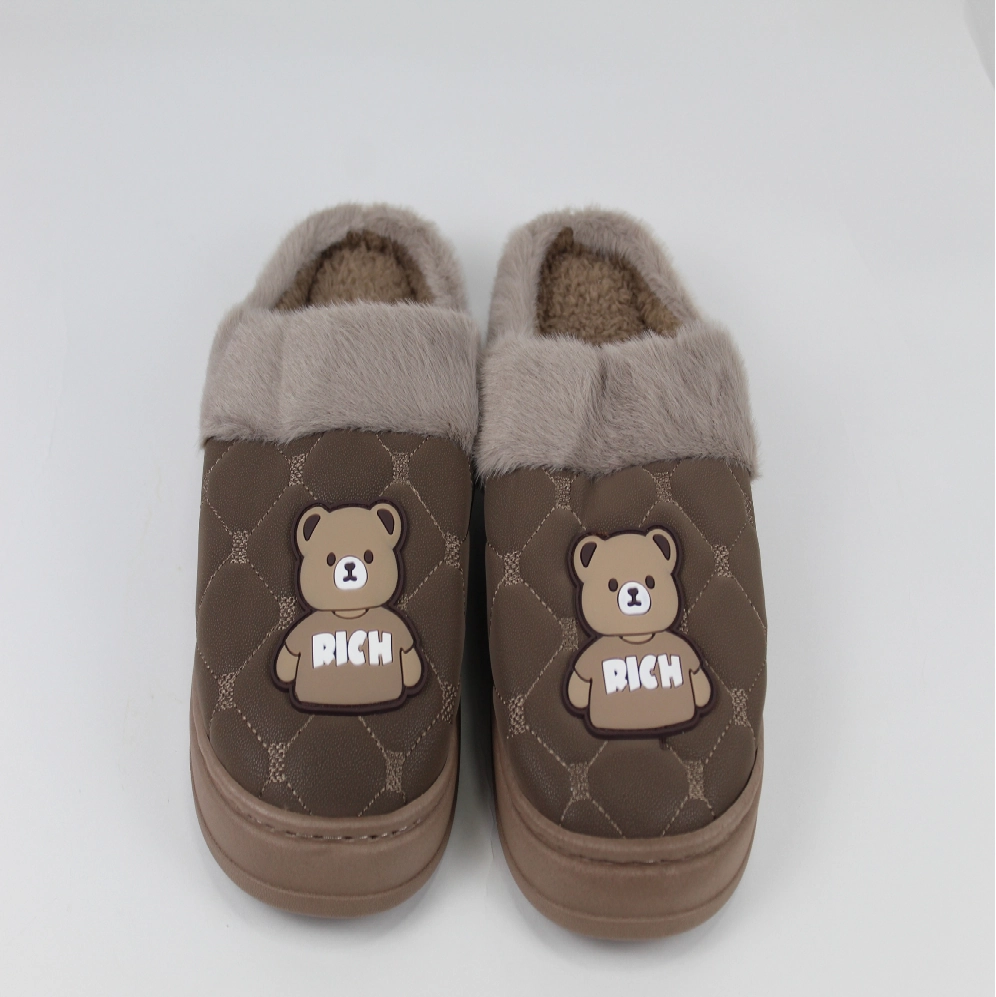 Pantufa Infantil Peluciada Cachorro 30 A 35 I1 25 Banana Toys