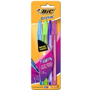 Caneta Esf Shimmers 4 Cores 902473 902472 Bic