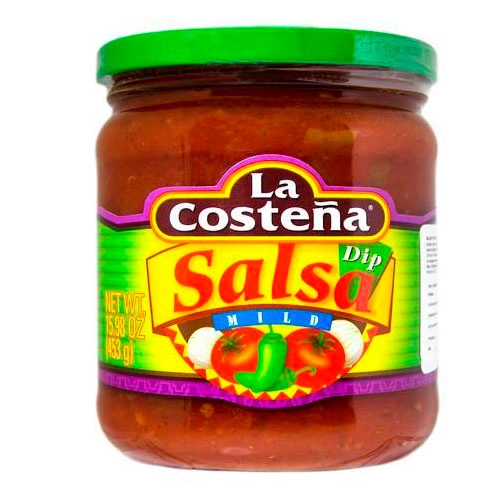 La Costena Salsa Dip Hot Im Glas 453g