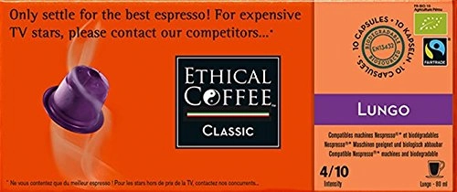Cafe Espresso Ecc 10x110ml Capsula Lungo