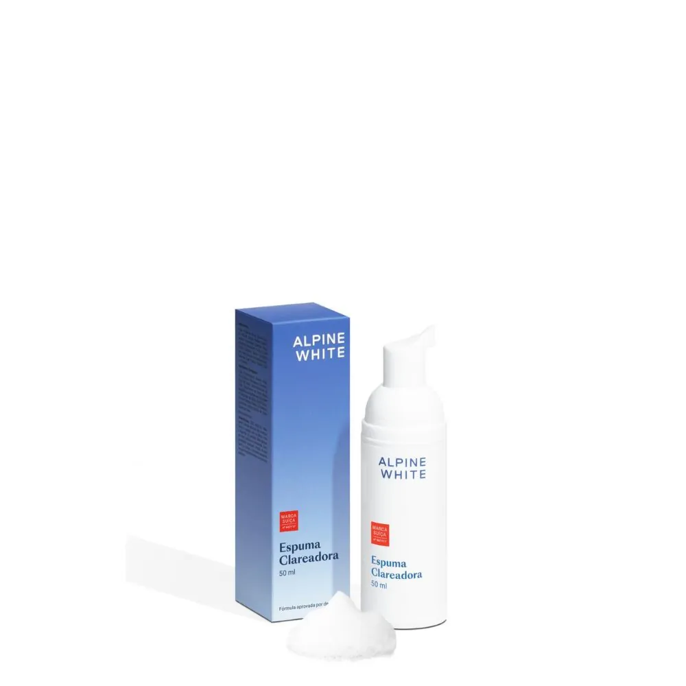 Espuma Clareadora Dental Alpine White Cobea 50ml