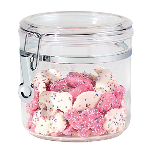 Oggi Corporation 5360 26 Oz Acrylic Airtight Canister With Clamp