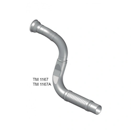 Tubo de Saída do Motor InoX - FABBOF TM1167