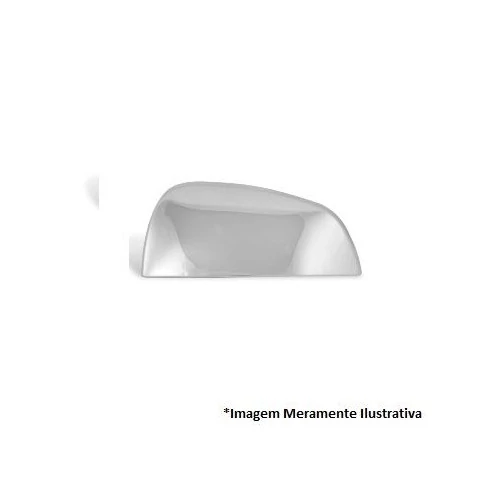 Aplique de Retrovisor Lado Direito Cromado - SHEK PARTS 06014