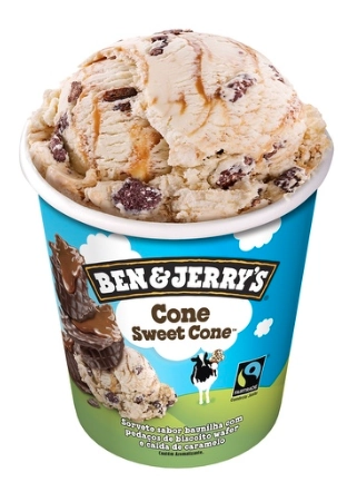 Sorvete Sweet Cone 458ml Ben Jerrys