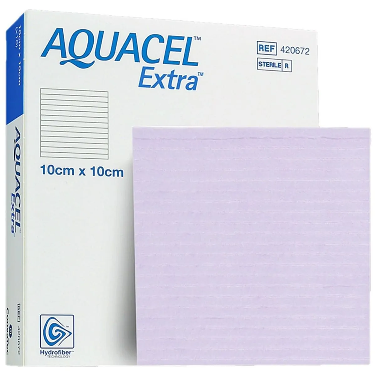 Curativo Aquacel Extra Convatec - 10 Cm X 10 Cm - 420672