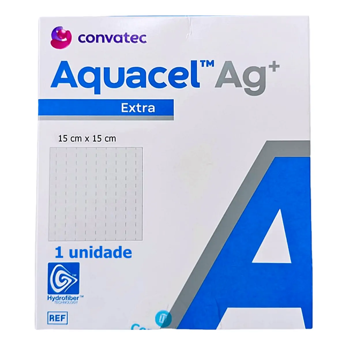 Curativo Aquacel Ag+ Extra Convatec - 15Cm X 15Cm - 413568