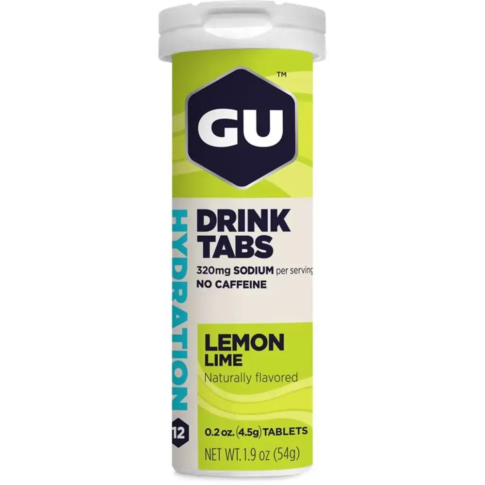Gu Energy Labs Electrolyte Hydration Drink Tablets 1 Tube Tri Berry