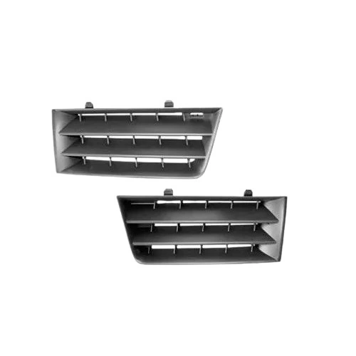 Grade do Radiador (Par) RENAULT MEGANE Preto - RENAULT 7701474478
