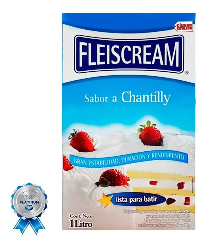 Preparo Freiscream Chantilly 1l