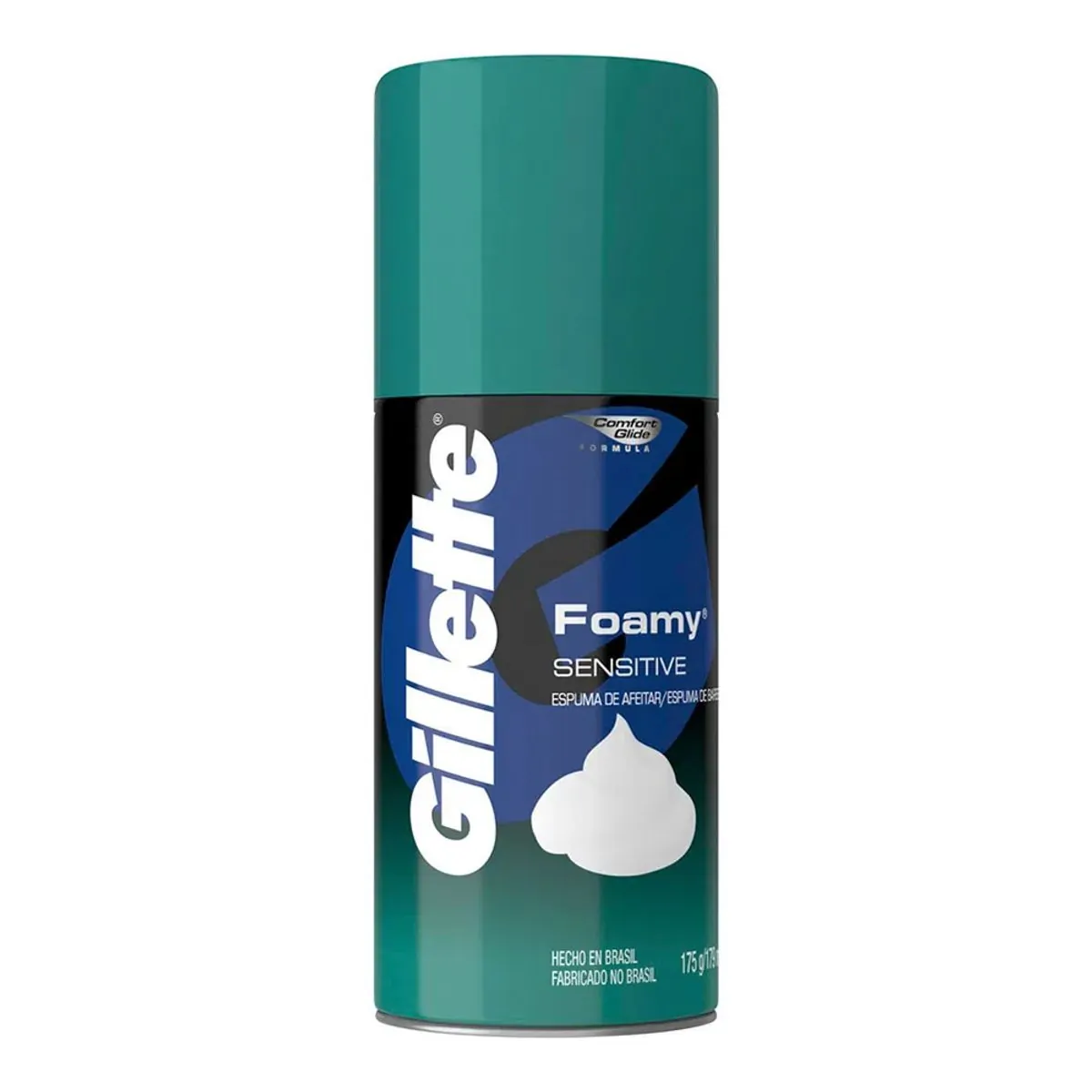 Espuma de Barbear Gillette Foamy Sensitive 175g