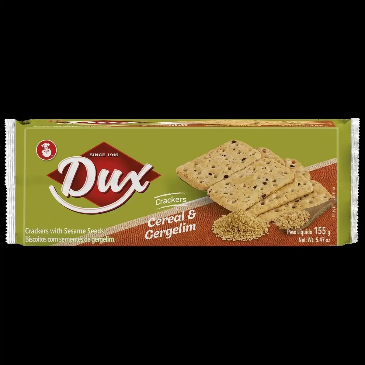 Biscoito DUX Com Cereais E Gergelim 155g