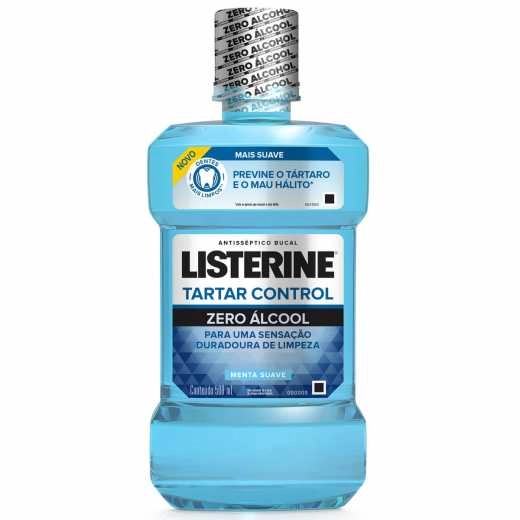 Enxaguant Bucal Listerine 500ml Total Control Zero S/alcool