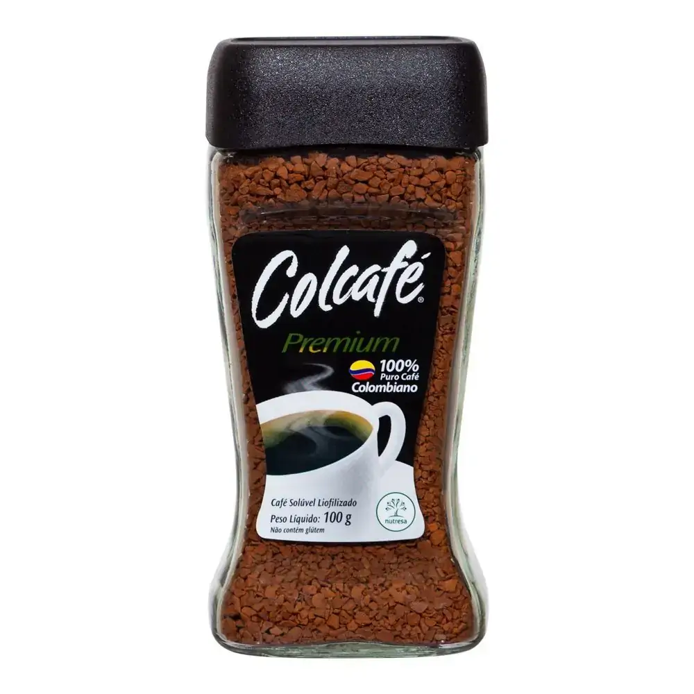 Cafe Soluvel Liofilizado Colcafe 100g