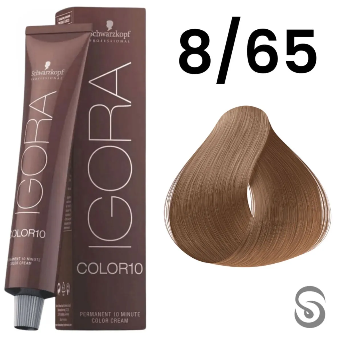 Tint Igora Color 10 N 8 65 Lro Cl Marrom Dour