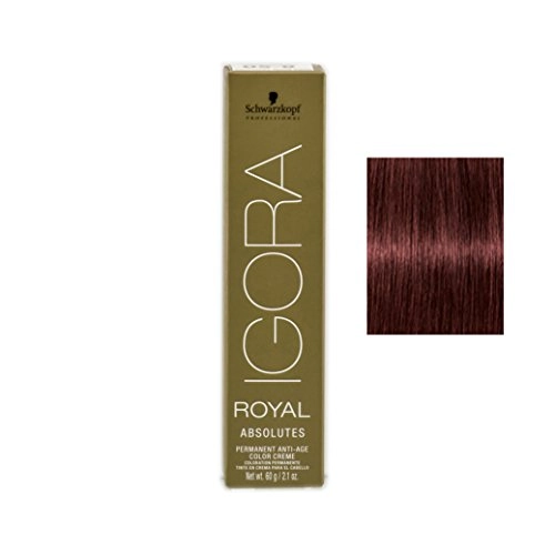 Tint Igora Absolutes N.5 80 Castanha Cl Vermelho Nat