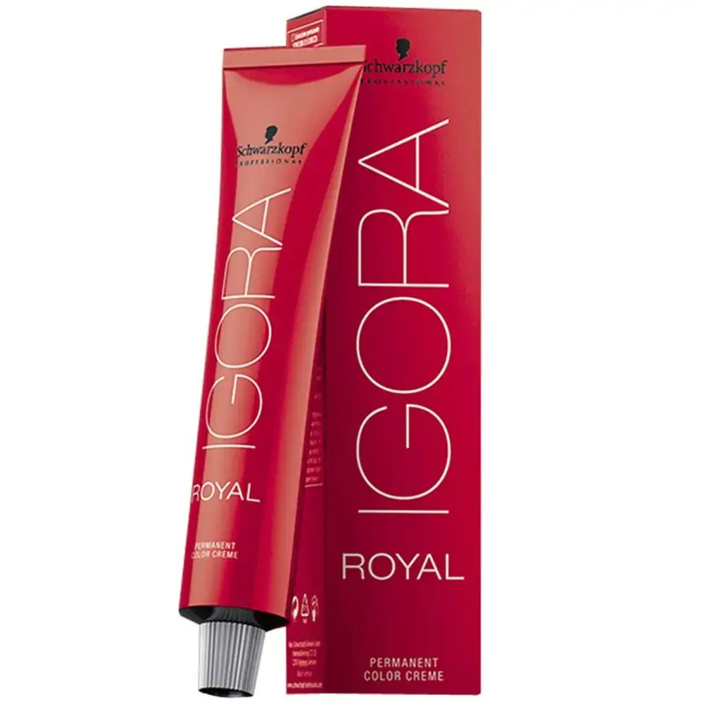 Schwarzkopf Professional - IGORA Royal - Naturais - 7-0 Louro Médio Natural 60g