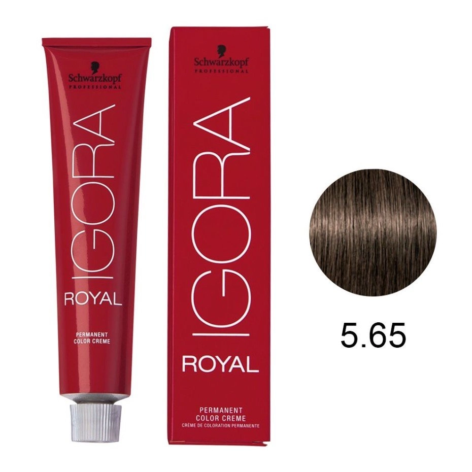 Tint Igora Royal N 5 65 Castanha Cl Marrom Dour